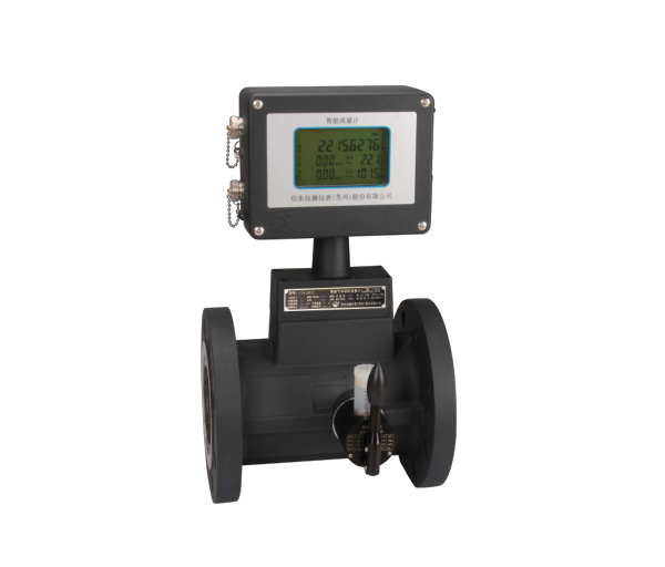 Intelligent single display turbine flowmeter