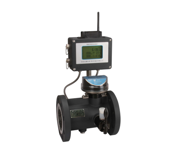 Internet of things dual display turbine flowmeter